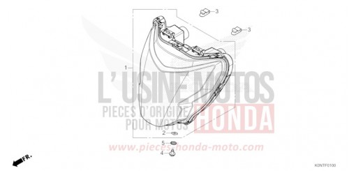 PROJECTEUR CBF125MEFT de 2026